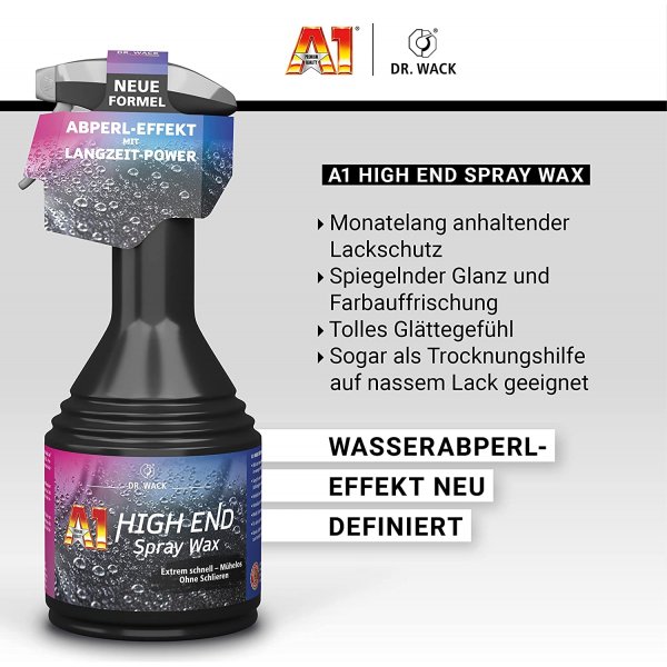 Dr. Wack A1 High End Spray Wax Sprhwachs (2680) - 500ml